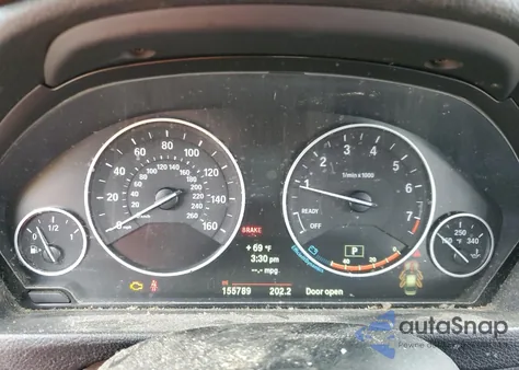 2014 BMW 328 Xi from USA, damaged, VIN WBA3B3G57ENR81445